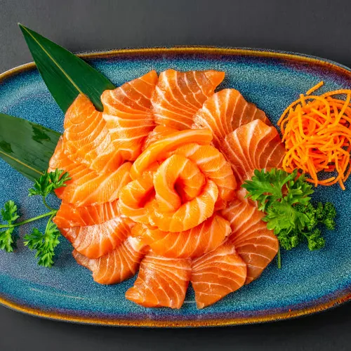 Salmon Lover (20 Pcs) Combo at Sushi Panda - AYCE sushi restaurant in SE Calgary, AB