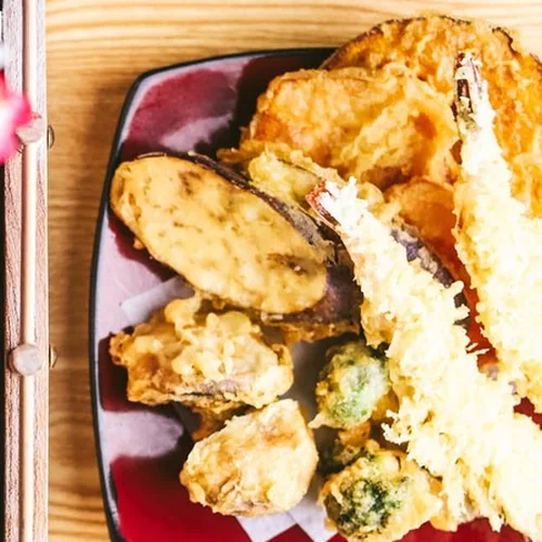 Tempura at Sushi Panda - AYCE sushi restaurant in SE Calgary, AB