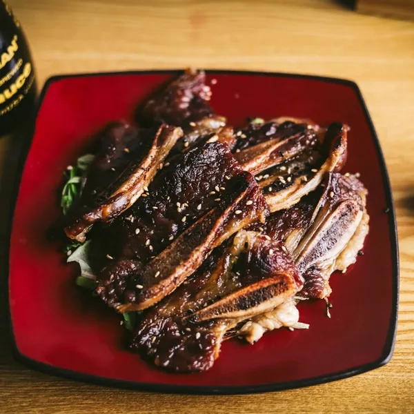 BBQ beef short rib at Sushi Panda Calgary SE