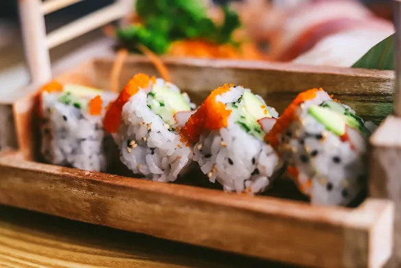 Sushi Panda's signature rolls - AYCE Japanese and Thai cuisine in SE Calgary